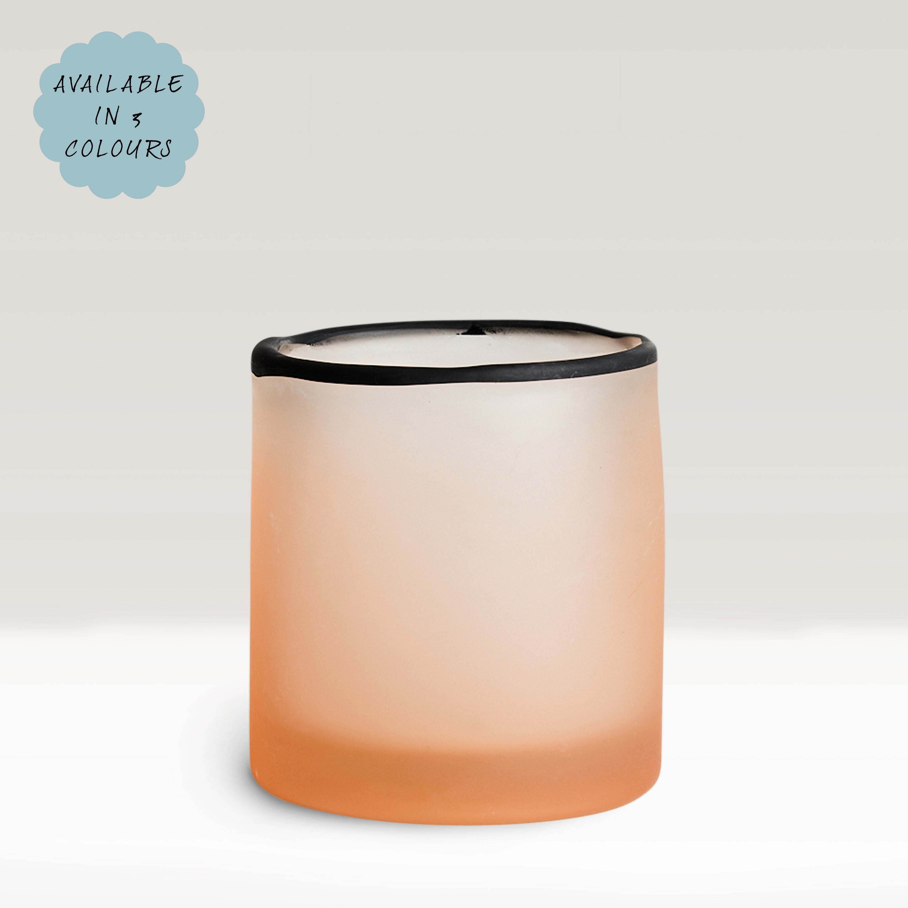 Glass tealight online lamp