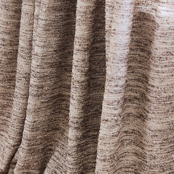 Tweed bouclé fabric - Brown