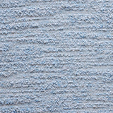 Tweed Bouclé curtain fabric sample – Light blue