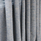 Tweed Bouclé curtain fabric sample – Light blue