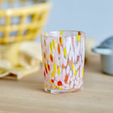 Lilya mouth blown water glass