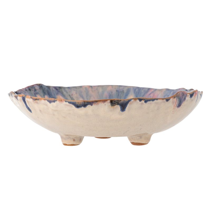 Amalia glazed stoneware bowl