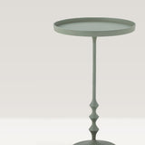 Anjou sage green metal side table (1 on express delivery)