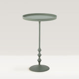 Anjou sage green metal side table (1 on express delivery)