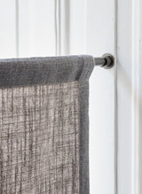 Linen café curtain - Grey