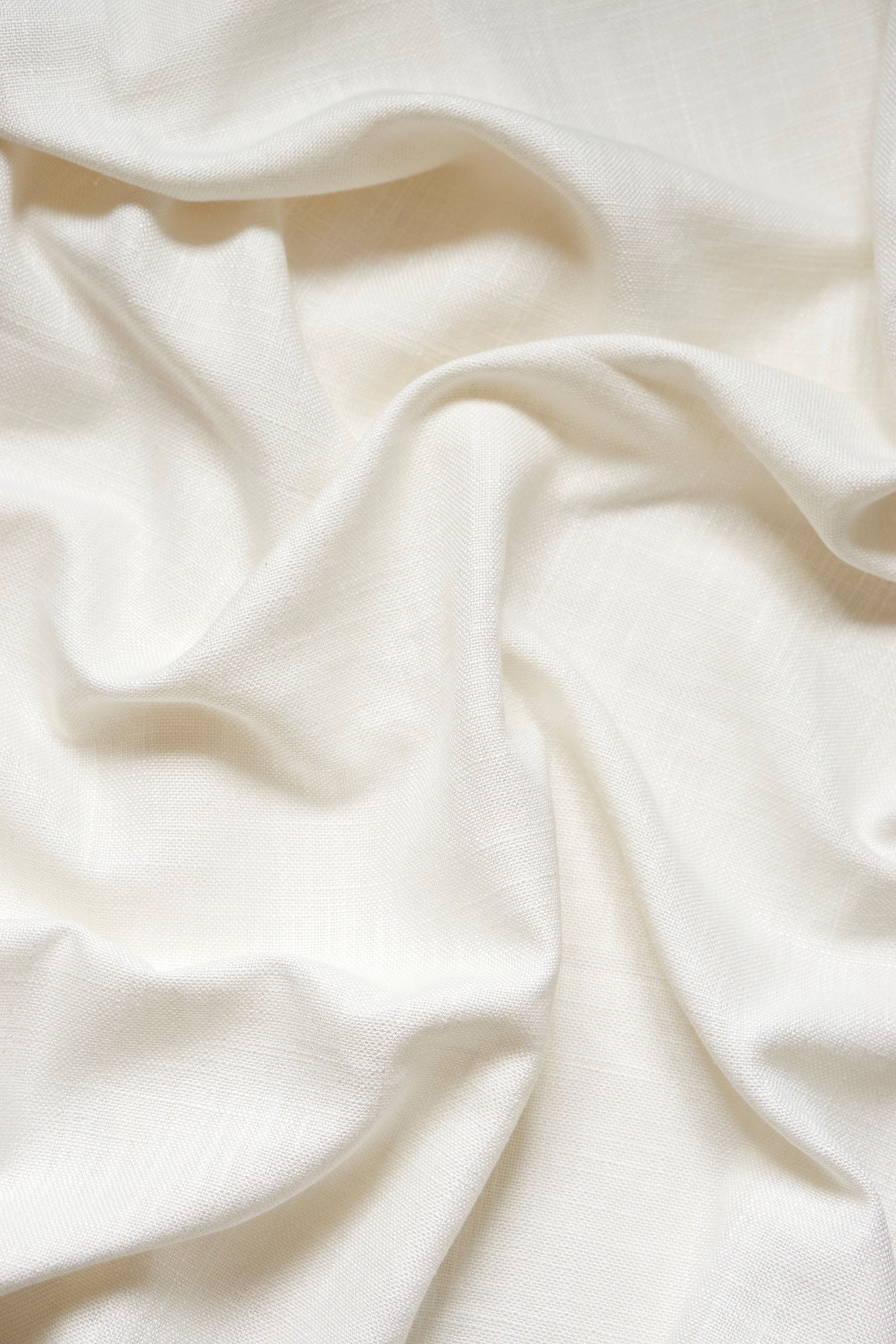 Linen café curtain-off-white – ATT PYNTA