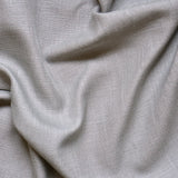 Linen Wave Ruffle Café Curtain - Grey