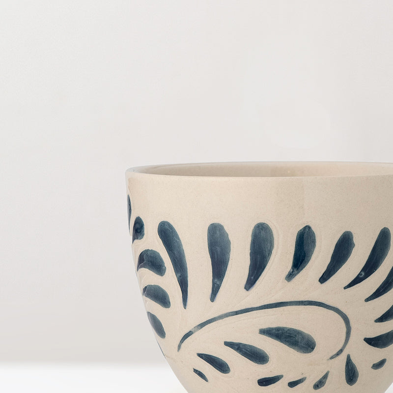 Heikki hand painted glazed stoneware mug