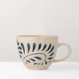 Heikki hand painted glazed stoneware mug