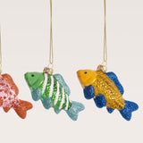 Guppy tree ornament, set of 3