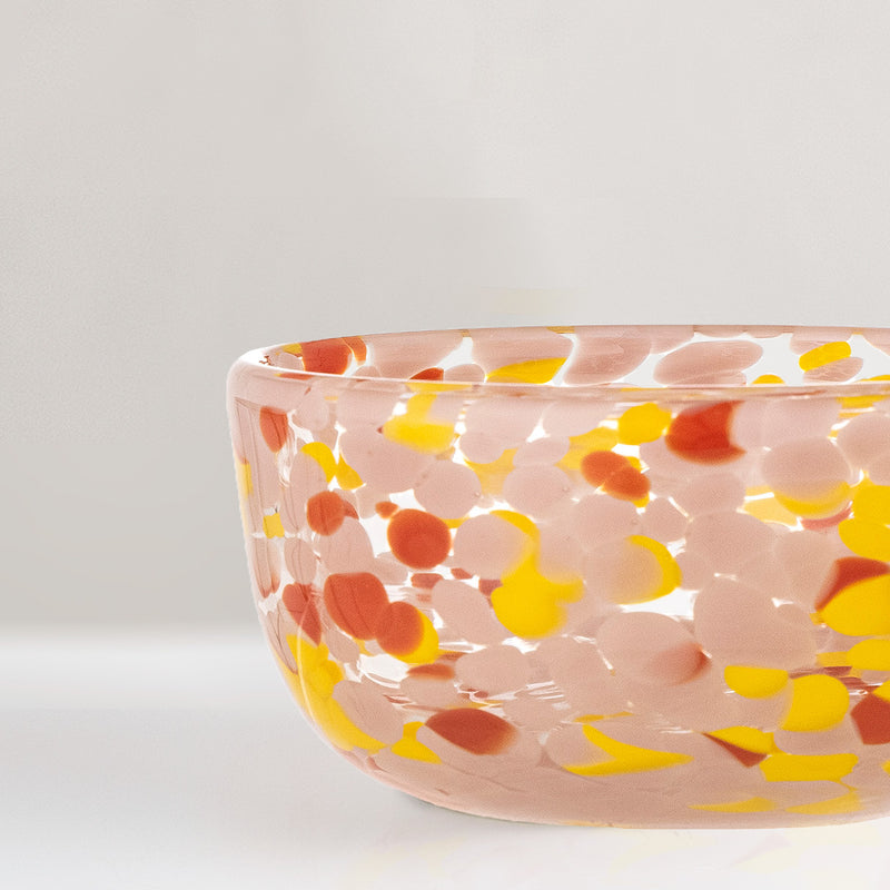 Lilya mouth blown glass bowl