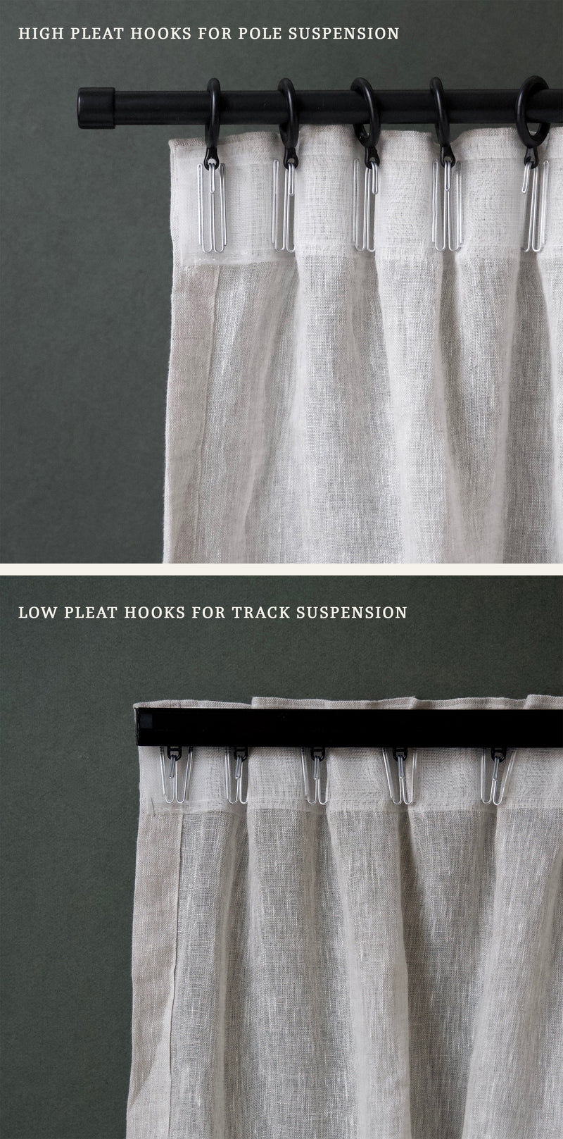 Curtain Pleat Hooks - Pack of 10 – ATT PYNTA