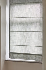 Bouclé Roman Blinds - Grey