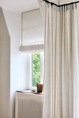 Bouclé Roman Blinds - Off White