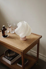 Crème Atelier soft serve lamp, Medium, Wild Strawberry - Pre order