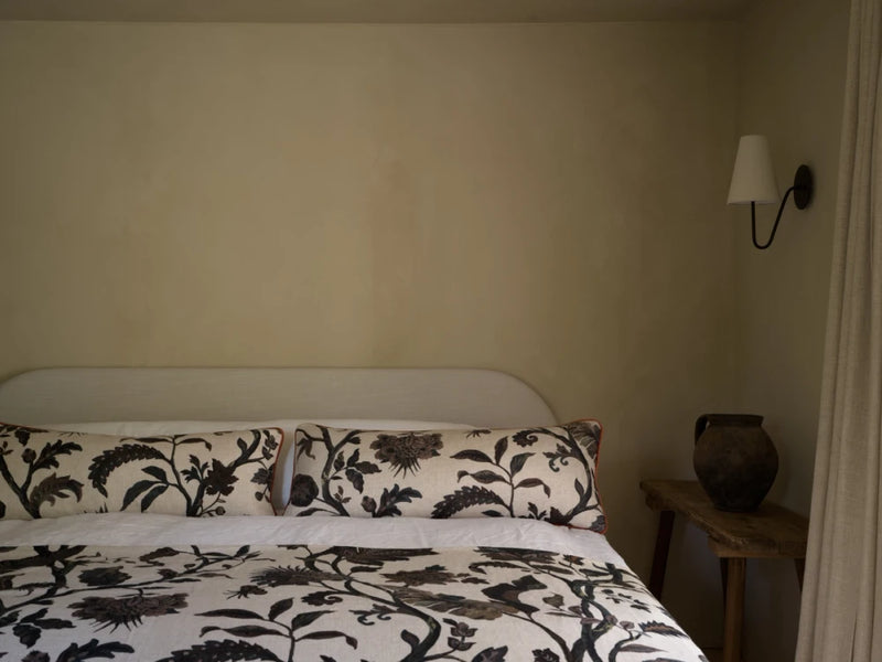 Gotain Gotnoir bed spread - Sand/Petrol