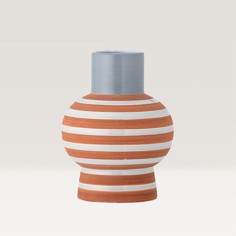 LIndir glazed stoneware plant pot