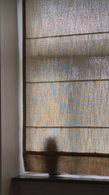 Bouclé Roman Blinds - Sand